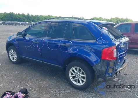 2014 Ford Edge Se из США, поврежденный, VIN 2FMDK3GC1EBA24600